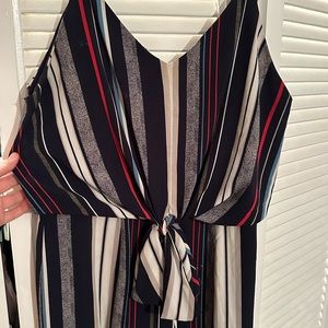 Striped Jumpsuit